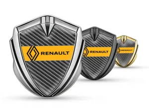 Renault Emblem Fender Badge Tuning Inspired Alloy